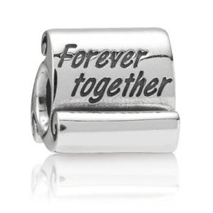 Pandora Forever Together Scroll Charm